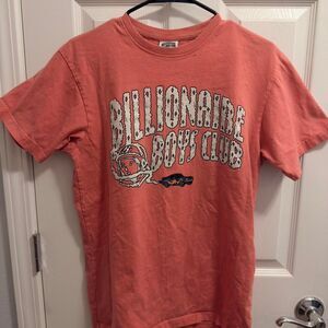 Billionaire-boys-club Men's Pink and Orange T-shirt